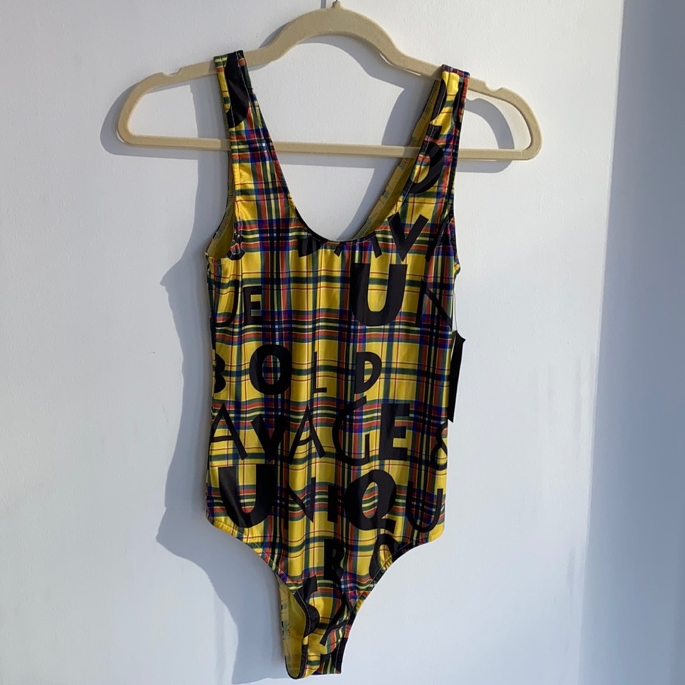 NEW Signature 8 Graffiti Bodysuit One Piece S